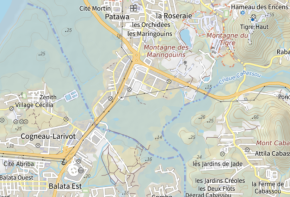 carte de Cayenne